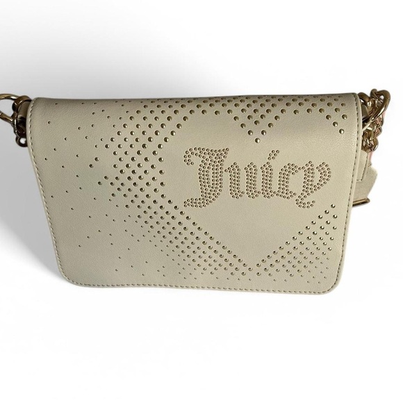 Juicy Couture Cream Crossbody Bag - Picture 1 of 7